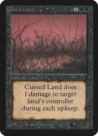 Cursed Land [Limited Edition Alpha] | Magic Magpie
