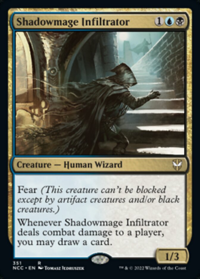 Shadowmage Infiltrator [Streets of New Capenna Commander] | Magic Magpie