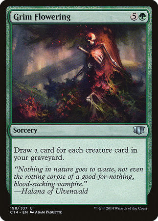 Grim Flowering [Commander 2014] | Magic Magpie