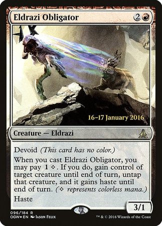 Eldrazi Obligator [Oath of the Gatewatch Promos] | Magic Magpie