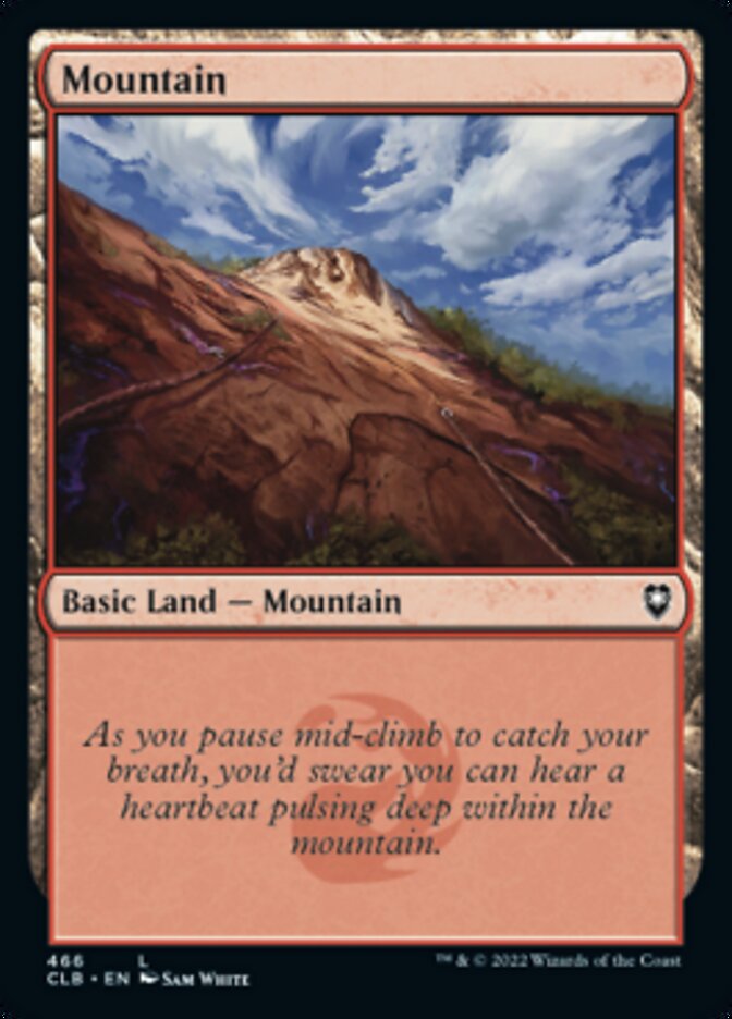 Mountain (466) [Commander Legends: Battle for Baldur's Gate] | Magic Magpie