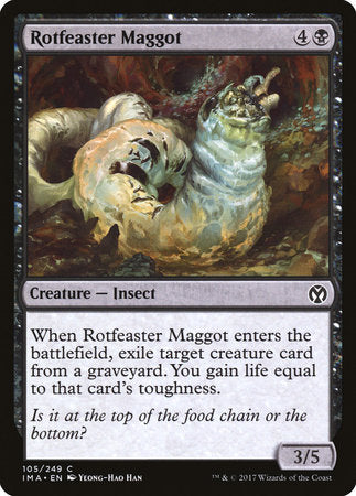 Rotfeaster Maggot [Iconic Masters] | Magic Magpie