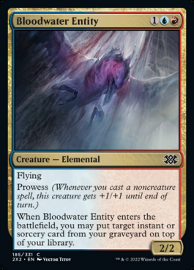 Bloodwater Entity [Double Masters 2022] | Magic Magpie