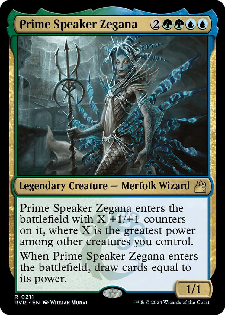Prime Speaker Zegana [Ravnica Remastered] | Magic Magpie