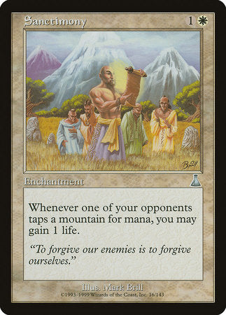 Sanctimony [Urza's Destiny] | Magic Magpie