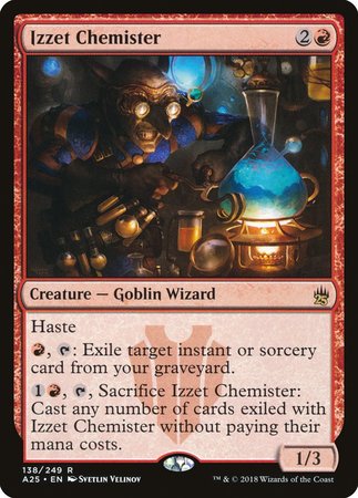 Izzet Chemister [Masters 25] | Magic Magpie