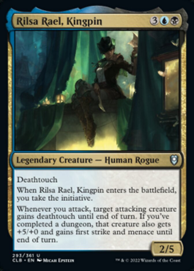 Rilsa Rael, Kingpin [Commander Legends: Battle for Baldur's Gate] | Magic Magpie