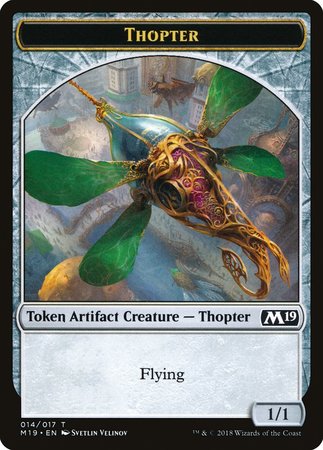 Thopter Token [Core Set 2019 Tokens] | Magic Magpie
