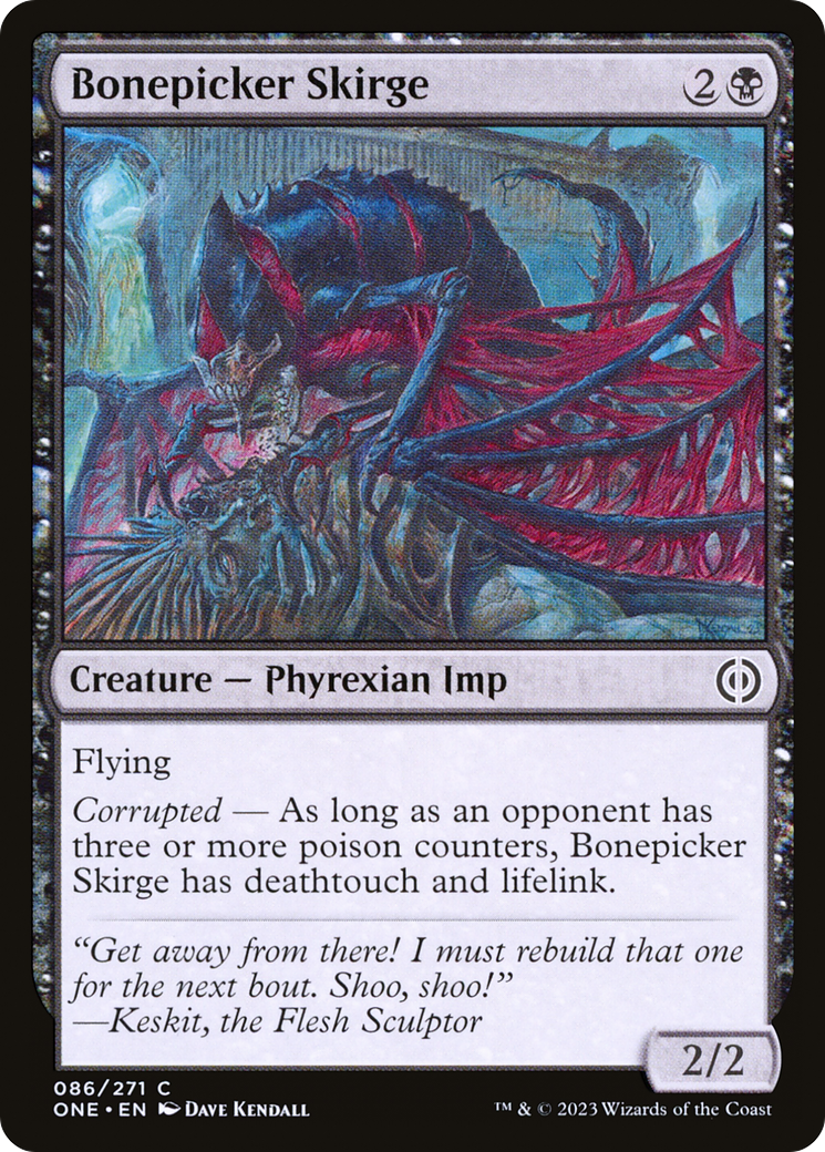 Bonepicker Skirge [Phyrexia: All Will Be One] | Magic Magpie