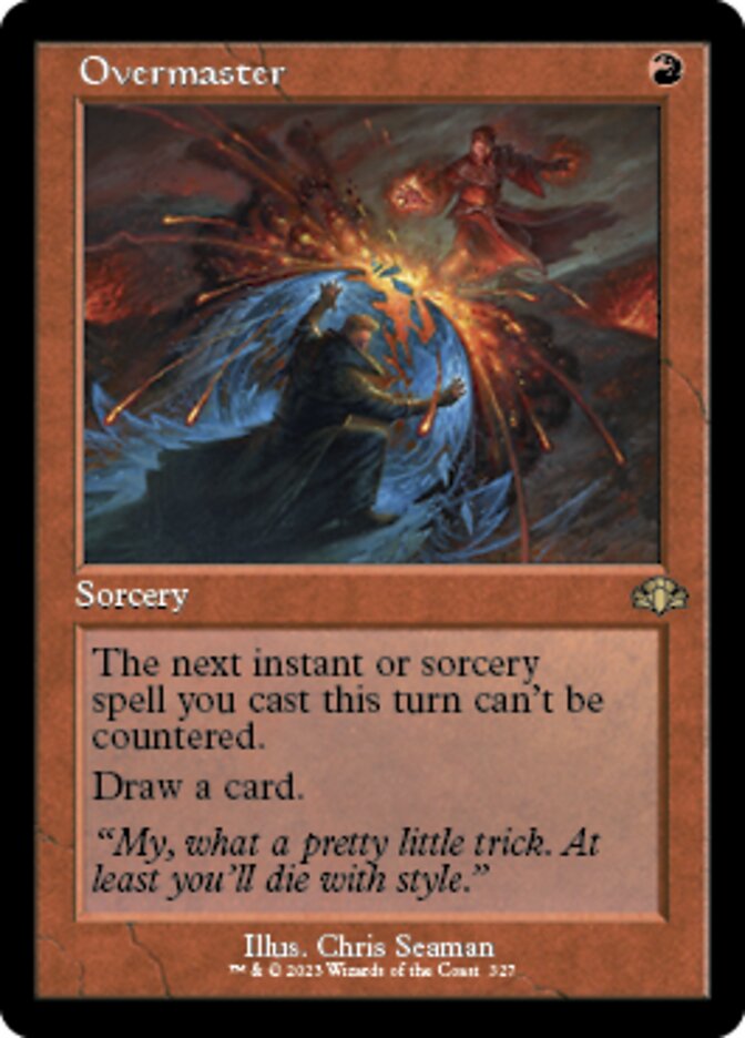 Overmaster (Retro) [Dominaria Remastered] | Magic Magpie