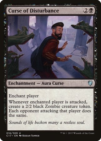 Curse of Disturbance [Commander 2017] | Magic Magpie