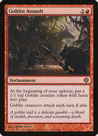 Goblin Assault [Shards of Alara] | Magic Magpie