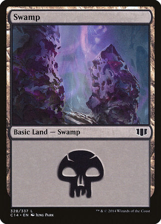 Swamp (328) [Commander 2014] | Magic Magpie