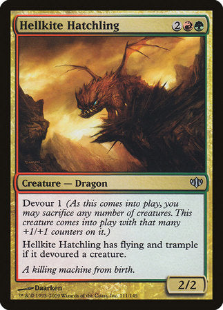 Hellkite Hatchling [Conflux] | Magic Magpie