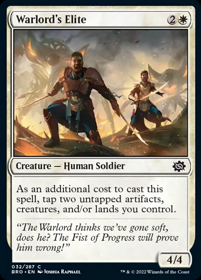 Warlord's Elite [The Brothers' War] | Magic Magpie