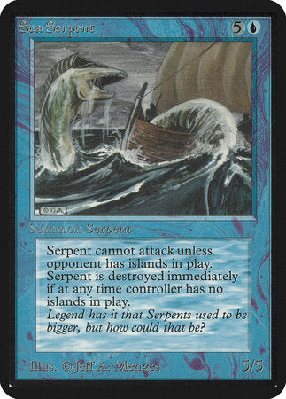 Sea Serpent [Limited Edition Alpha] | Magic Magpie