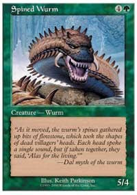 Spined Wurm [Starter 2000] | Magic Magpie