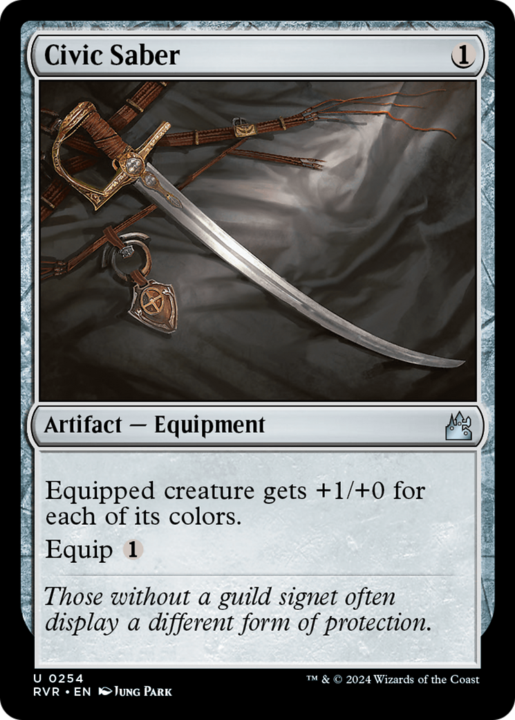 Civic Saber [Ravnica Remastered] | Magic Magpie