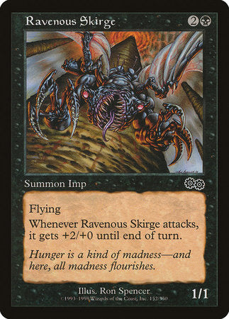 Ravenous Skirge [Urza's Saga] | Magic Magpie