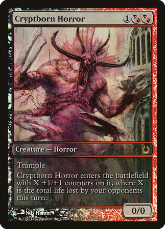 Cryptborn Horror [Return to Ravnica Promos] | Magic Magpie