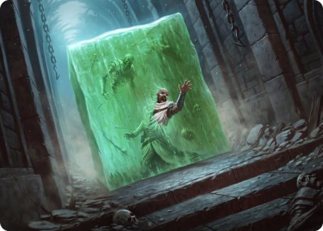 Gelatinous Cube Art Card [Dungeons & Dragons: Adventures in the Forgotten Realms Art Series] | Magic Magpie