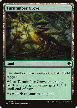 Turntimber Grove [Duel Decks: Zendikar vs. Eldrazi] | Magic Magpie