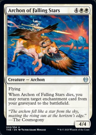 Archon of Falling Stars [Theros Beyond Death] | Magic Magpie