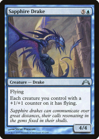 Sapphire Drake [Gatecrash] | Magic Magpie