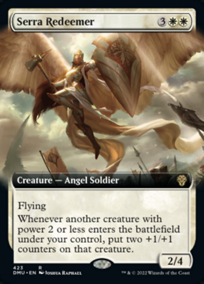 Serra Redeemer (Extended Art) [Dominaria United] | Magic Magpie