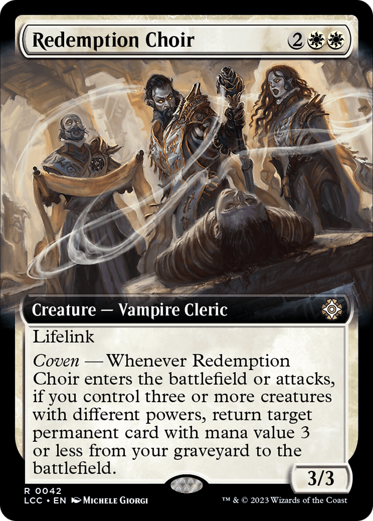 Redemption Choir (Extended Art) [The Lost Caverns of Ixalan Commander] | Magic Magpie