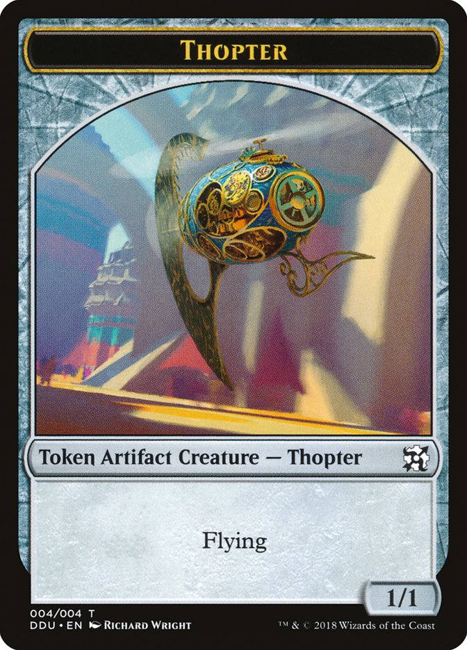 Thopter (004/004) [Duel Decks: Elves vs. Inventors Tokens] | Magic Magpie