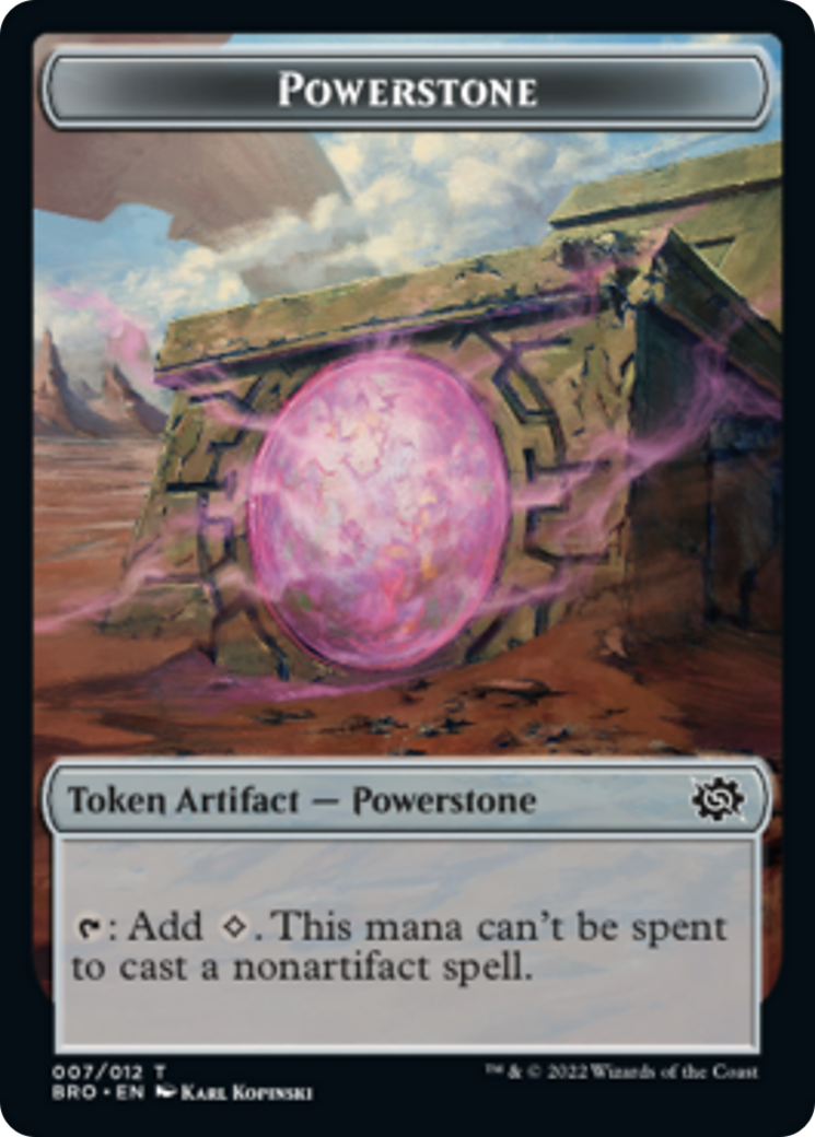 Powerstone Token [The Brothers' War Tokens] | Magic Magpie