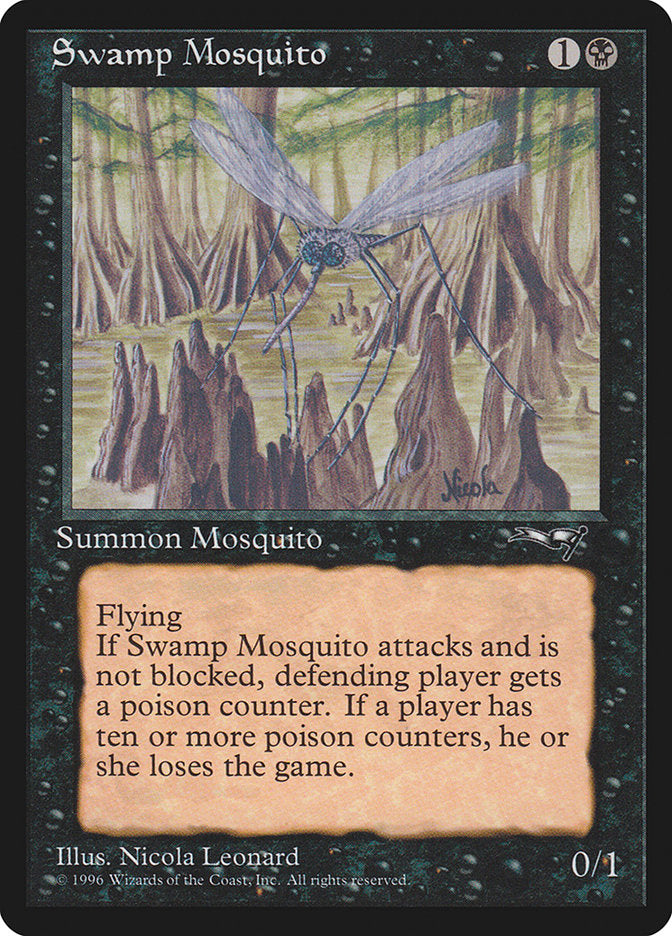 Swamp Mosquito (Facing Forward) [Alliances] | Magic Magpie
