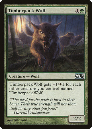 Timberpack Wolf [Magic 2013] | Magic Magpie