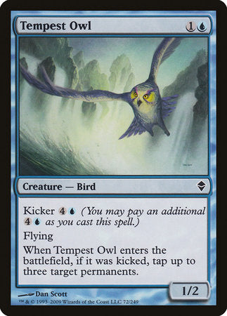Tempest Owl [Zendikar] | Magic Magpie