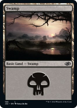 Swamp (105) [Jumpstart 2022] | Magic Magpie