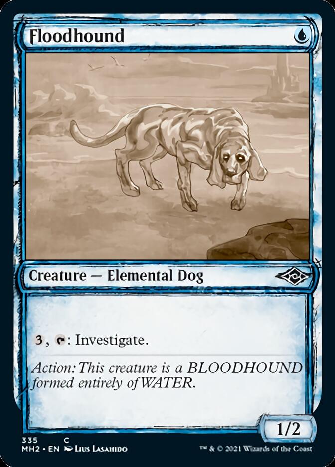Floodhound (Sketch) [Modern Horizons 2] | Magic Magpie