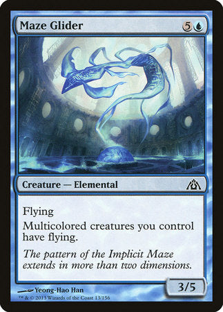 Maze Glider [Dragon's Maze] | Magic Magpie