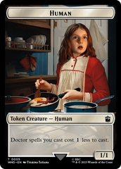 Human (0005) // Treasure (0028) Double-Sided Token [Doctor Who Tokens] | Magic Magpie