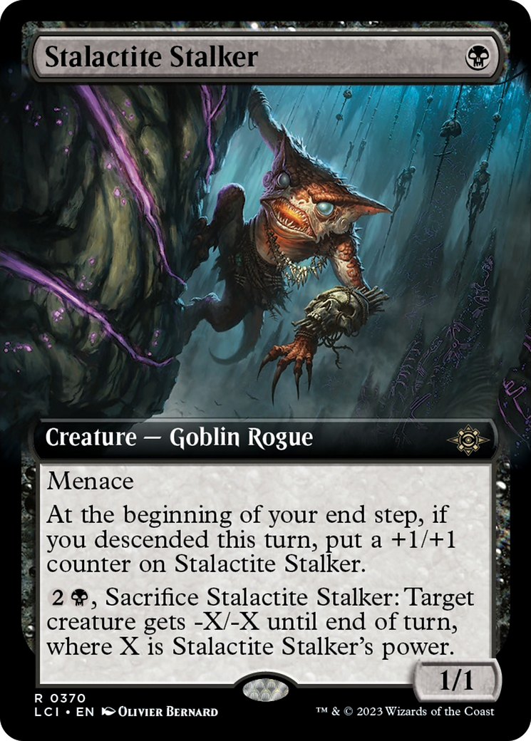 Stalactite Stalker (Extended Art) [The Lost Caverns of Ixalan] | Magic Magpie