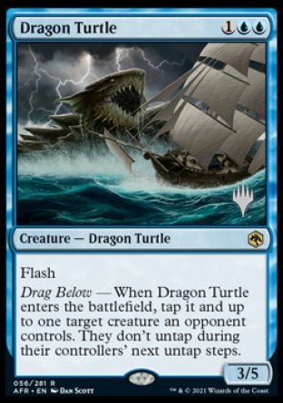 Dragon Turtle (Promo Pack) [Dungeons & Dragons: Adventures in the Forgotten Realms Promos] | Magic Magpie