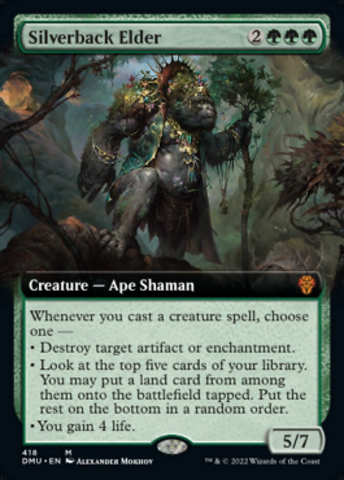 Silverback Elder (Extended Art) [Dominaria United] | Magic Magpie