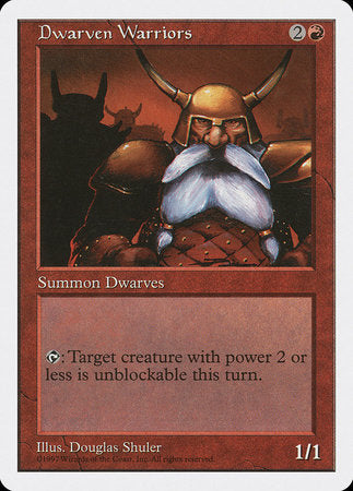 Dwarven Warriors [Fifth Edition] | Magic Magpie