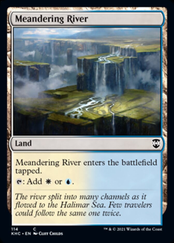 Meandering River [Kaldheim Commander] | Magic Magpie