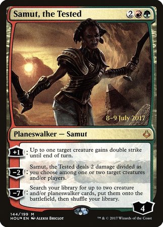 Samut, the Tested [Hour of Devastation Promos] | Magic Magpie