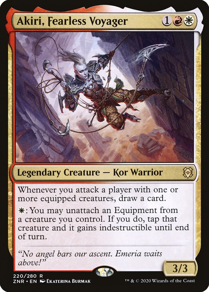 Akiri, Fearless Voyager [Zendikar Rising] | Magic Magpie