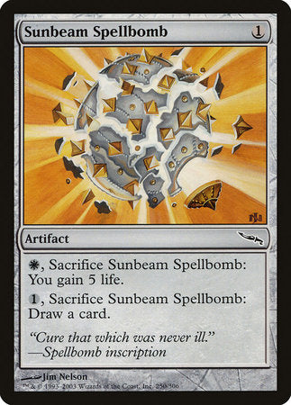 Sunbeam Spellbomb [Mirrodin] | Magic Magpie