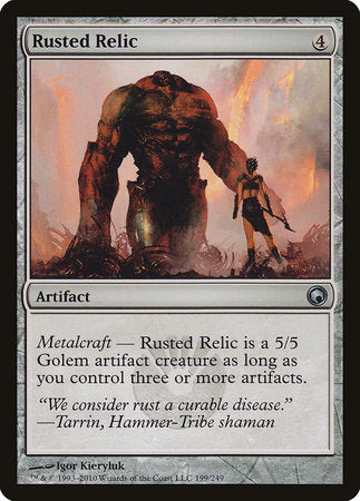 Rusted Relic [Scars of Mirrodin] | Magic Magpie