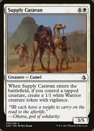 Supply Caravan [Amonkhet] | Magic Magpie