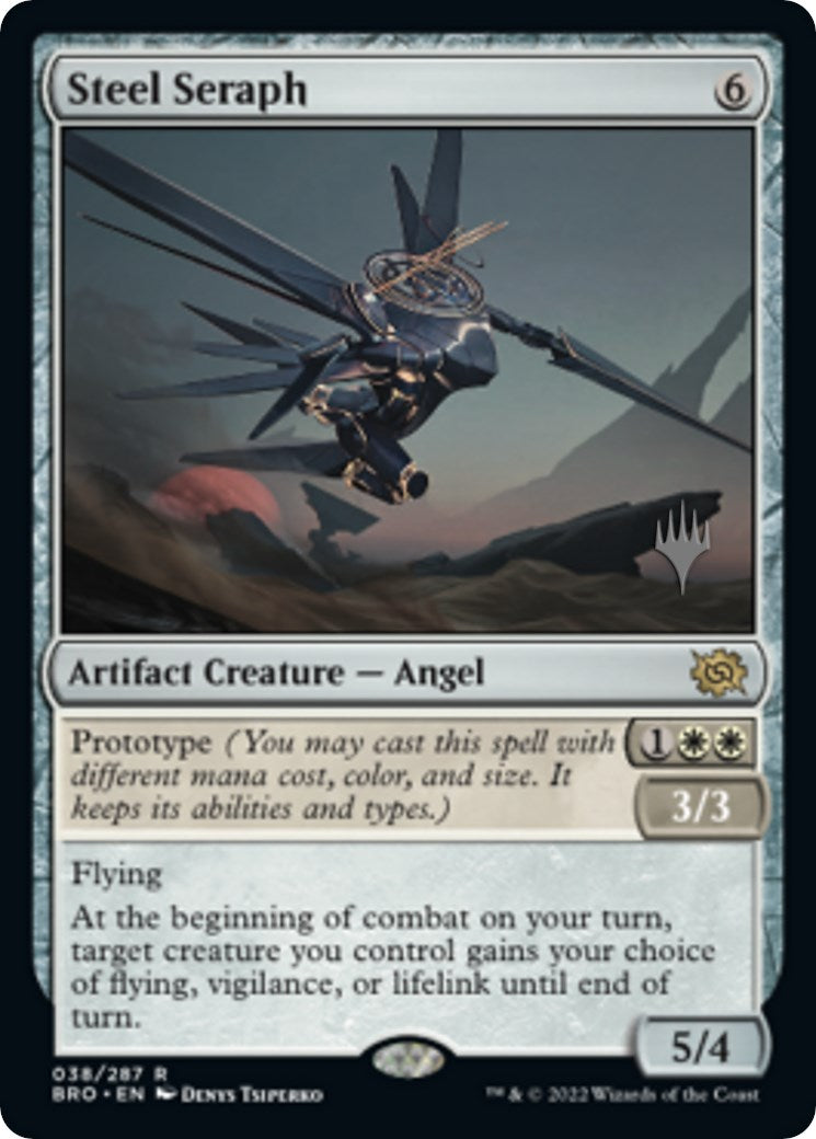 Steel Seraph (Promo Pack) [The Brothers' War Promos] | Magic Magpie